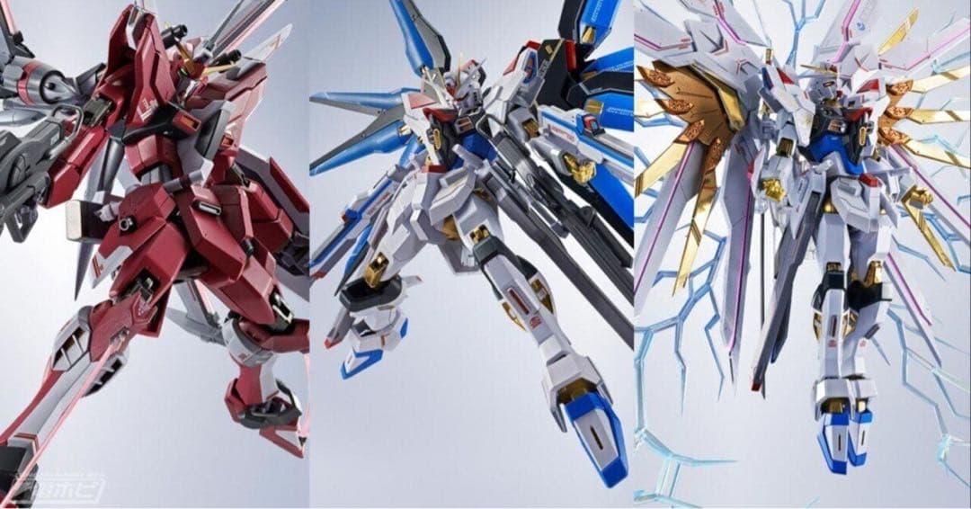 メタルロボット魂セット売り　ストフリ×2 ジャスティス　プラウドディフェンダー