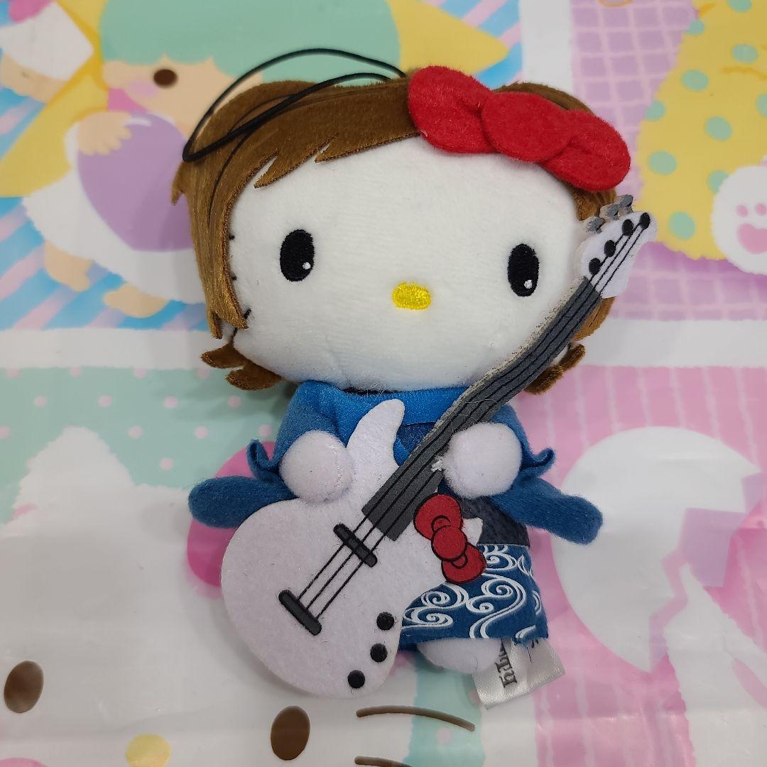 ハローキティ 和楽器バンド マスコットホルダー チャーム ぬいぐるみ 8体 新品