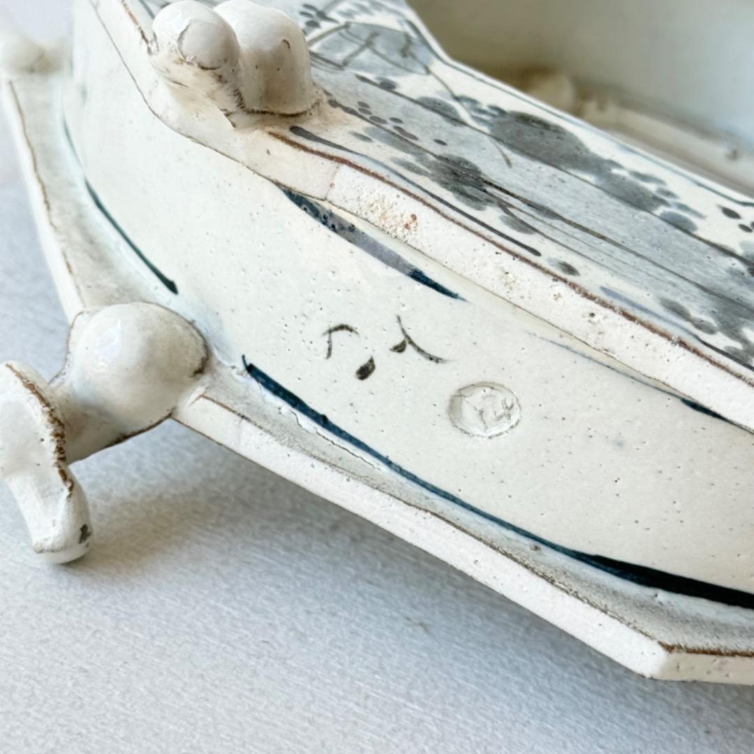 値引】走泥社 佐藤敏 染付の注器 - メルカリ