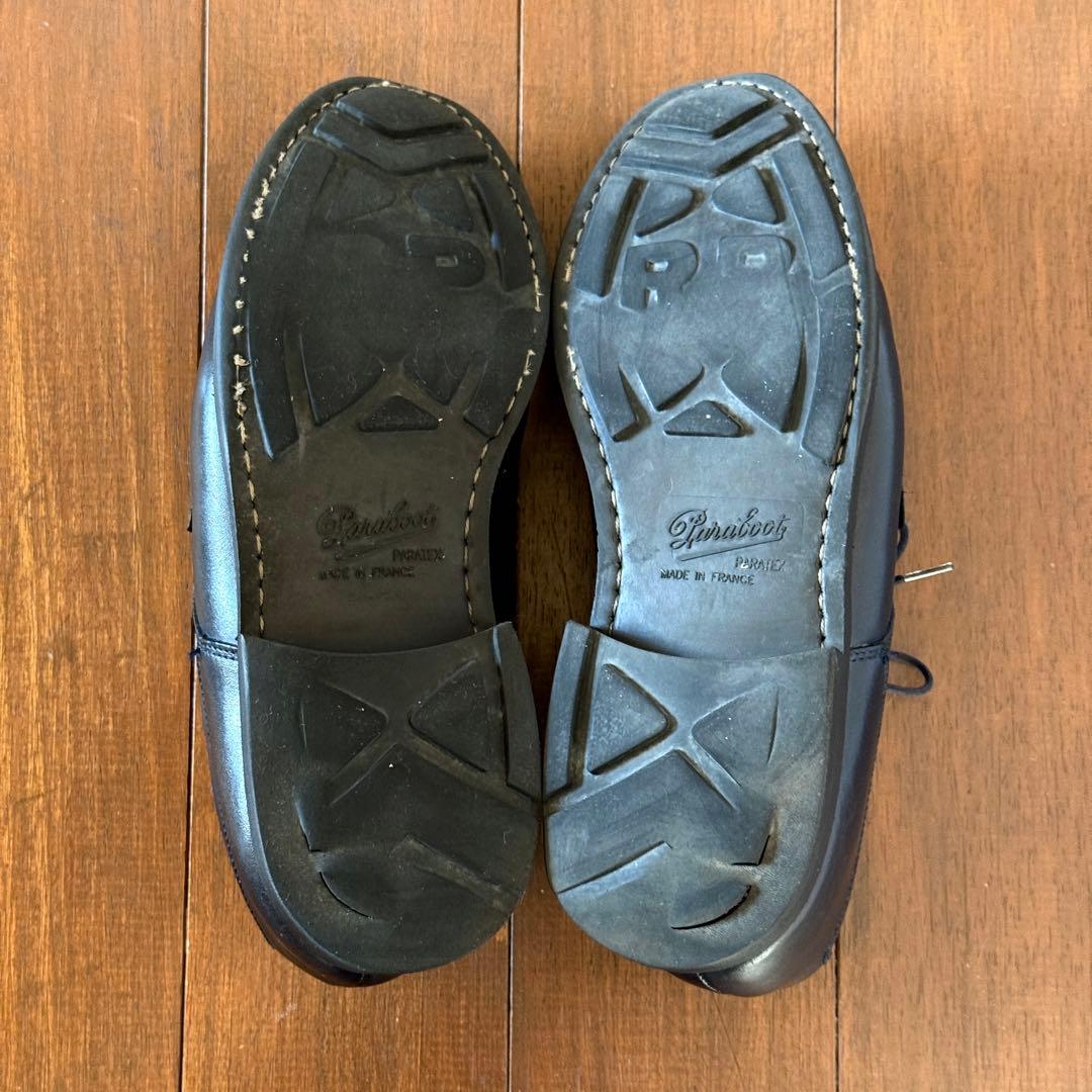 パラブーツ シャンボード ネイビー uk9 27.5 chambord