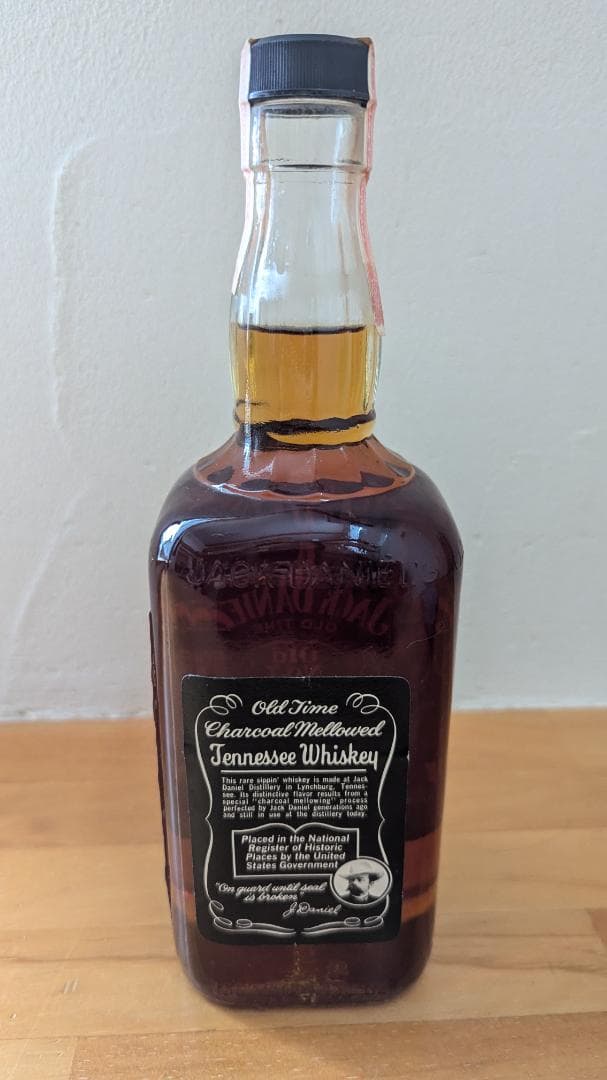 JACK DANIELS ジャックダニエル 赤紙 旧ボトル 未開栓