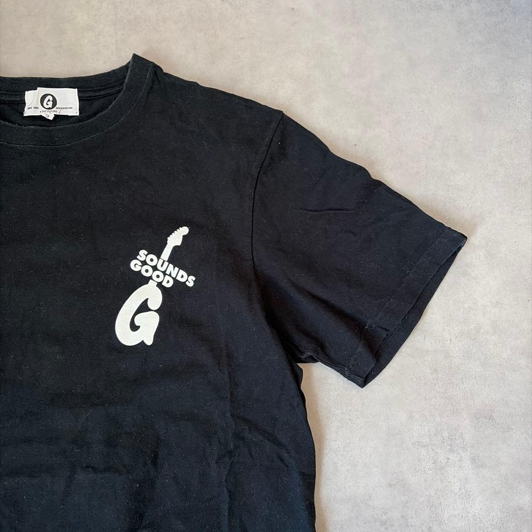 ☆ GOOD ENOUGH グッドイナフ ロゴ 音符 プリント 半袖 Tシャツ