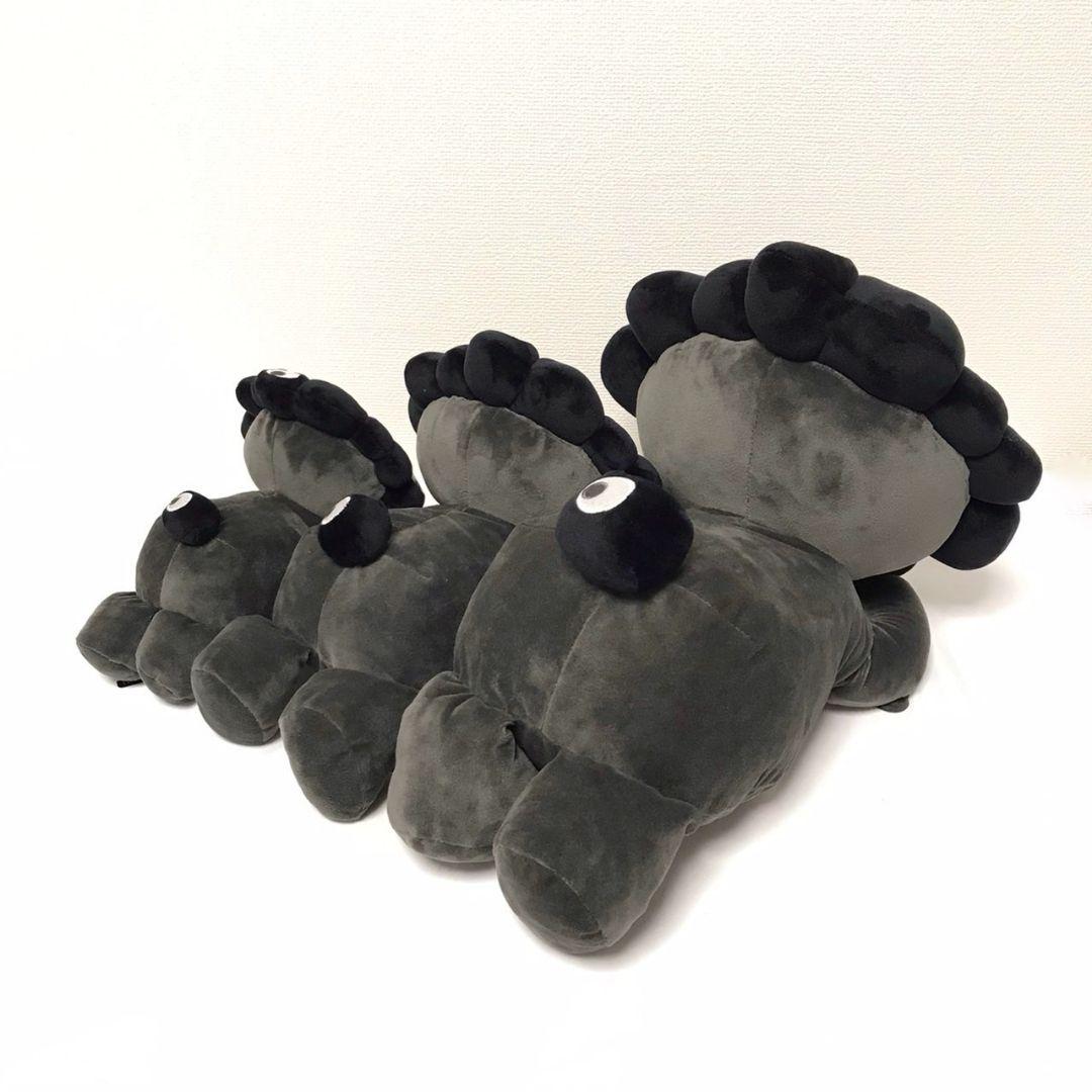 万博限定【新品/3点セット】黒ミャクミャク 這型ぬいぐるみ 黒