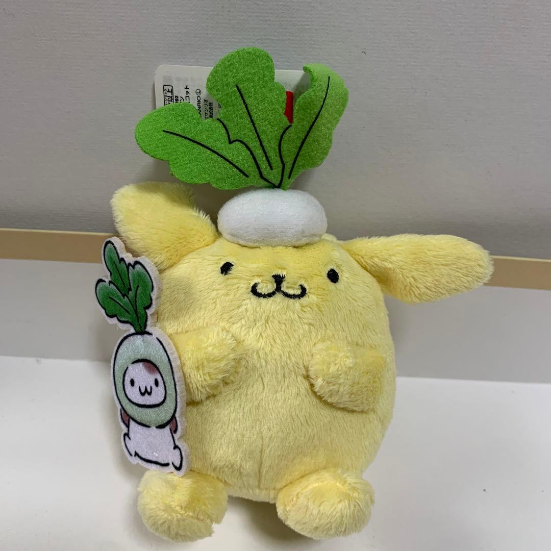 激レア タグ付き ポムポムプリン 新鮮お野菜マスコット 3種類