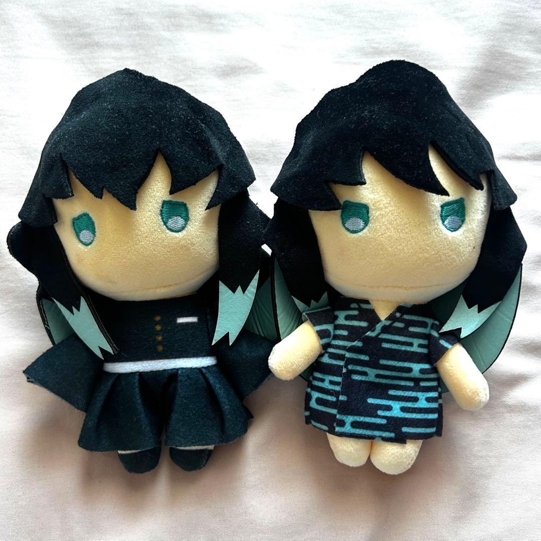 鬼滅の刃 ポップアップショップ ゆらふわぬいぐるみ 時透無一郎、有一郎