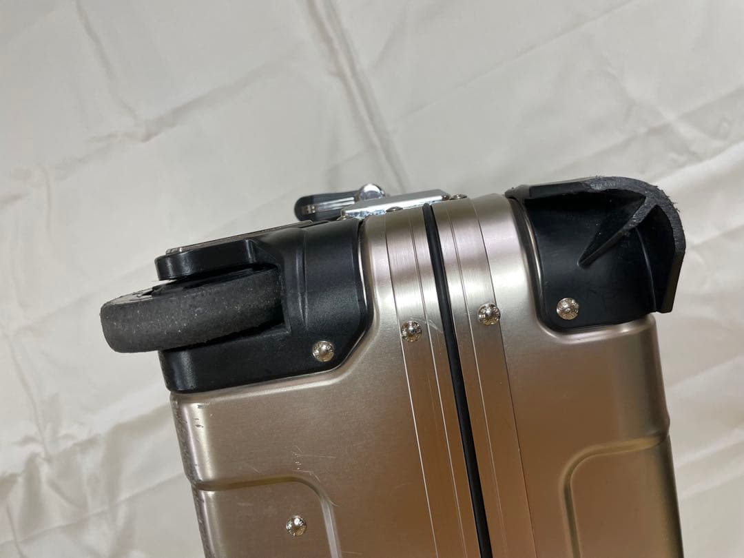 ゼロハリバートン スーツケース 2輪 GEO Aluminum ブロンズ色 美品