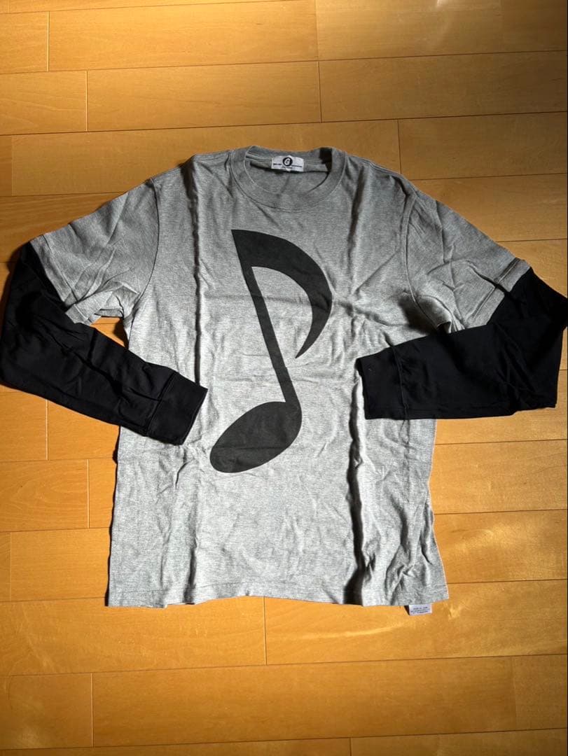 goodenough(グッドイナフ)音符Tシャツ Mサイズ