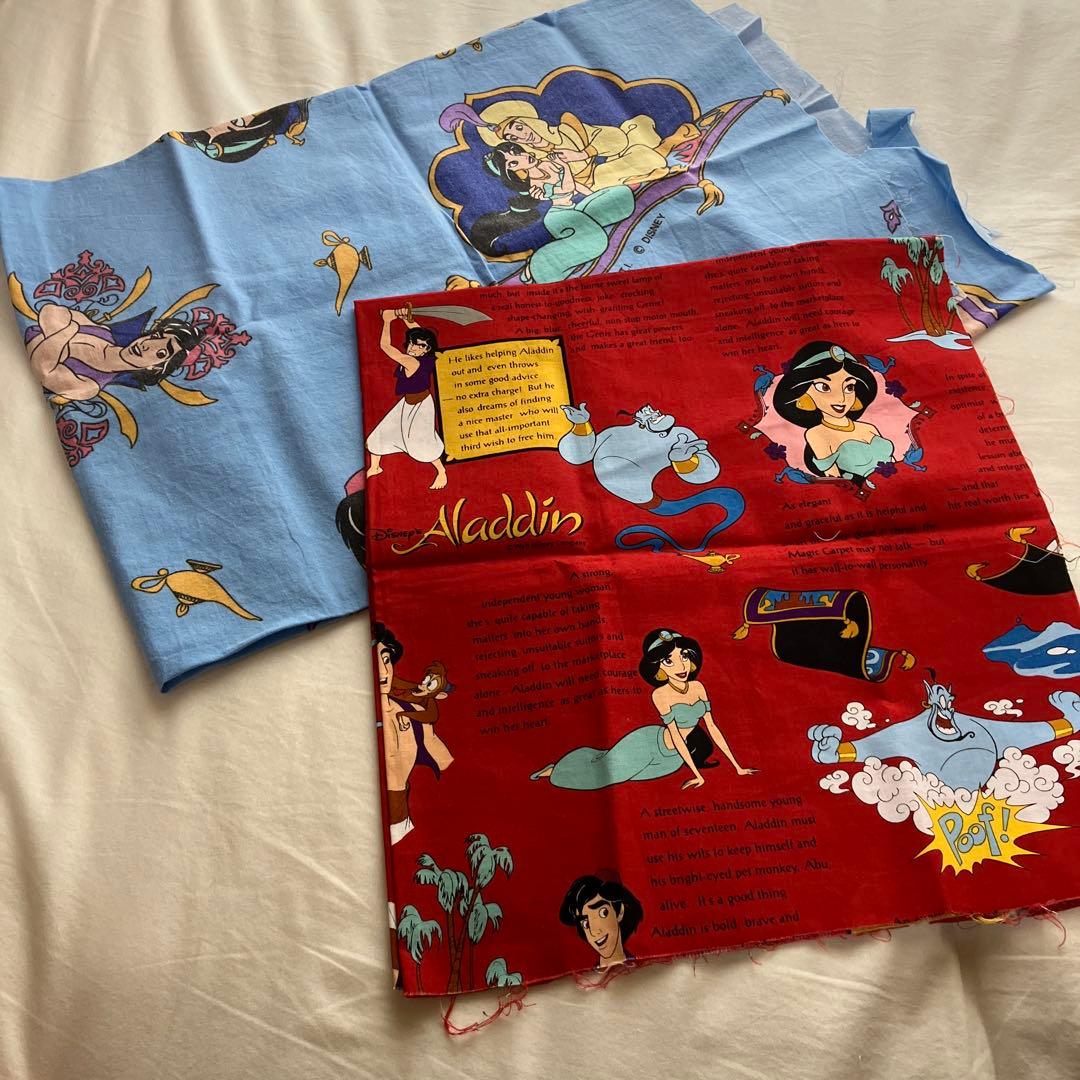 アラジンジャスミンディズニービンテージシーツヴィンテージシーツ
