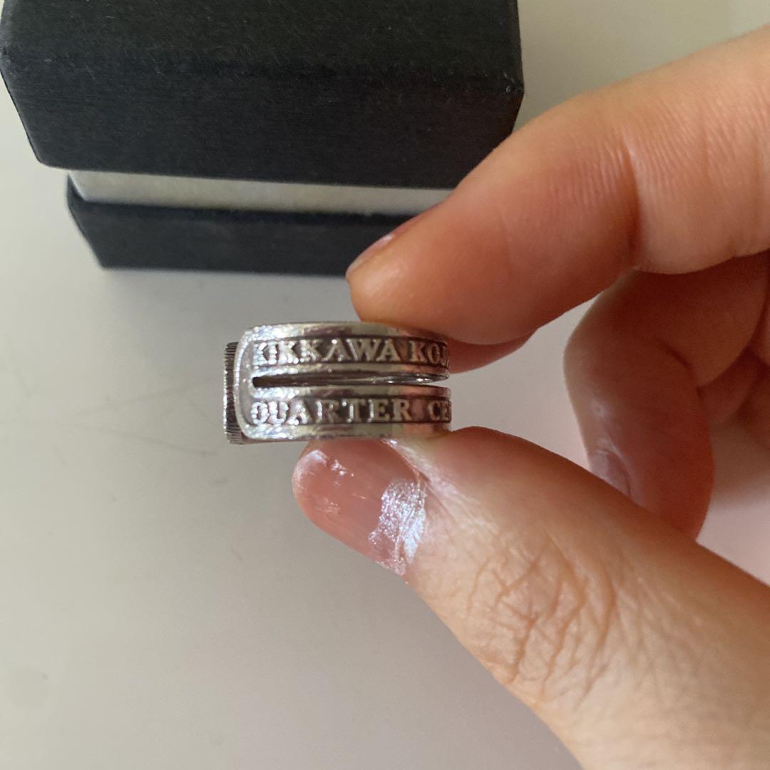 お値下げ！ Ж吉川晃司 25周年シルバーリングЖ - メルカリ