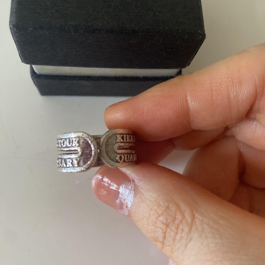 お値下げ！ Ж吉川晃司 25周年シルバーリングЖ - メルカリ