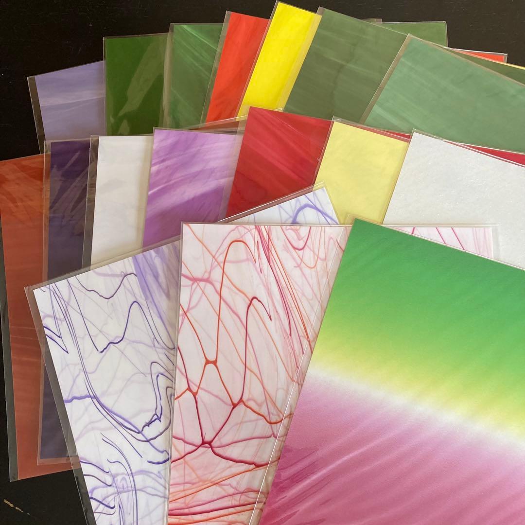 グラスアート材料まとめ売り