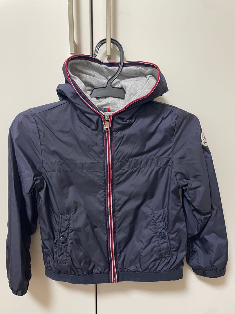 モンクレール☆ネイビー定番アウターANTONレインジャケット3Y
