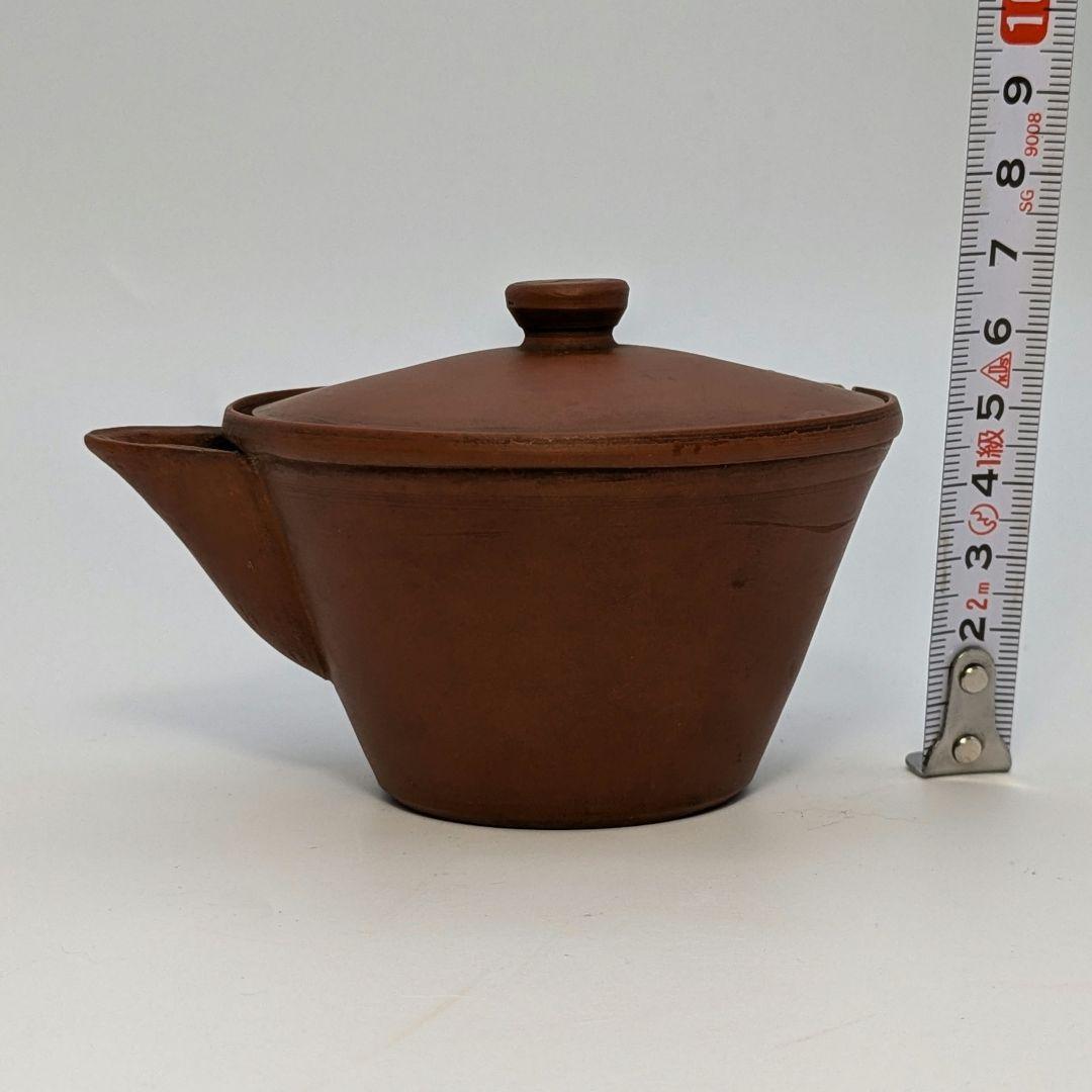 備前焼 宝瓶 桟切 煎茶道具 煎茶器 食器 工芸品 泡瓶 在銘 急須 伝統工芸