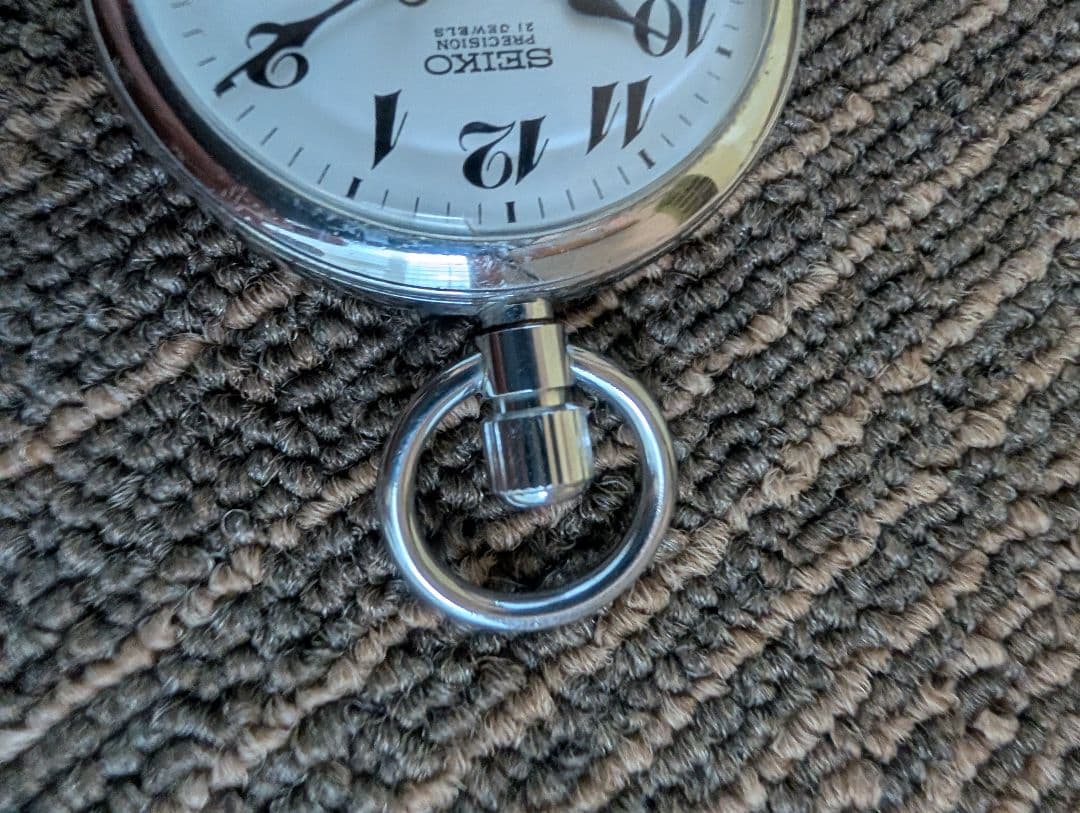 SEIKO 懐中時計 21 jewels　手巻き式