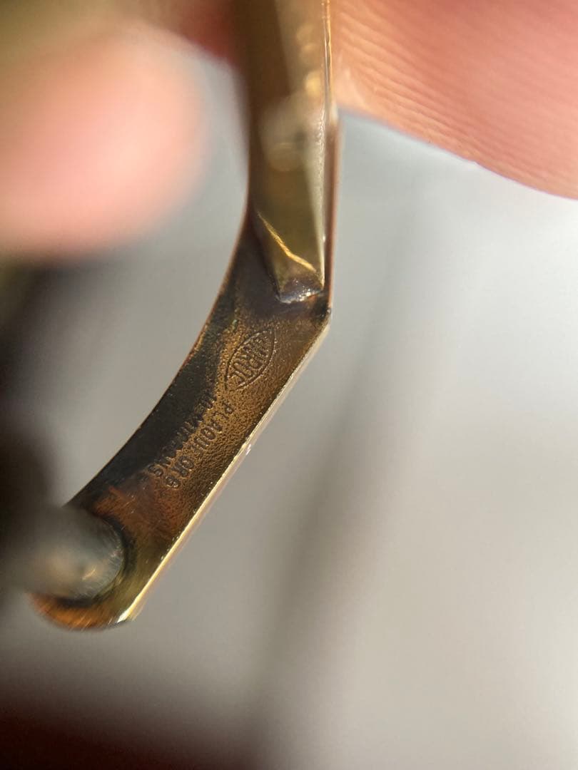 超希少 IWC アンティーク尾錠 16mm ゴールド