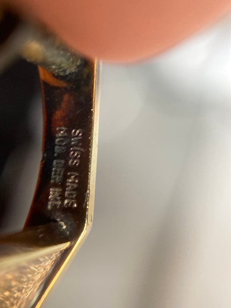 超希少 IWC アンティーク尾錠 16mm ゴールド