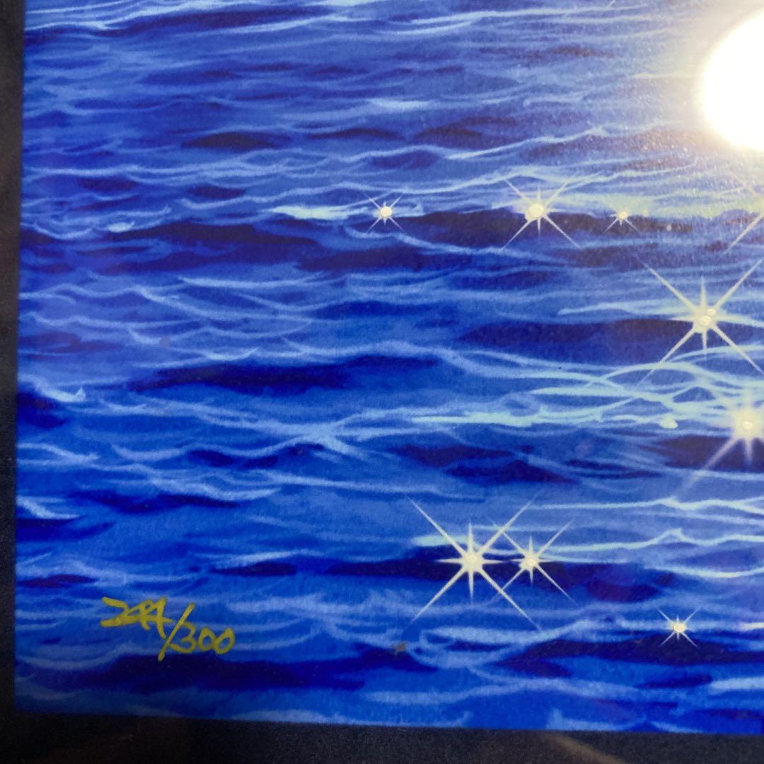 クリスチャンラッセン版画 ブライトフューチャー 65×50 保証書あり