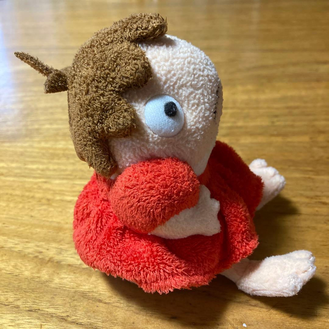 ジブリ ポニョ 半魚人 ぬいぐるみ マスコット レア レトロ 宮崎駿