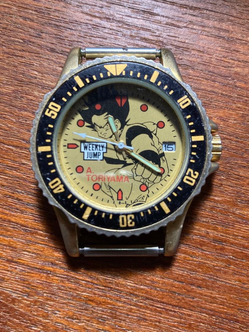 希少 JUMP ジャンプ 懸賞当選品 ドラゴンボール 孫悟空 腕時計 不動品