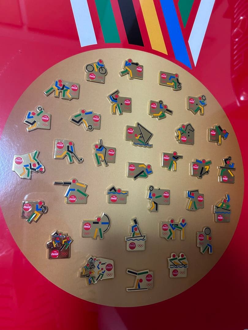 コカコーラ 東京オリンピック ピクトグラムピンバッジ コンプリートセット