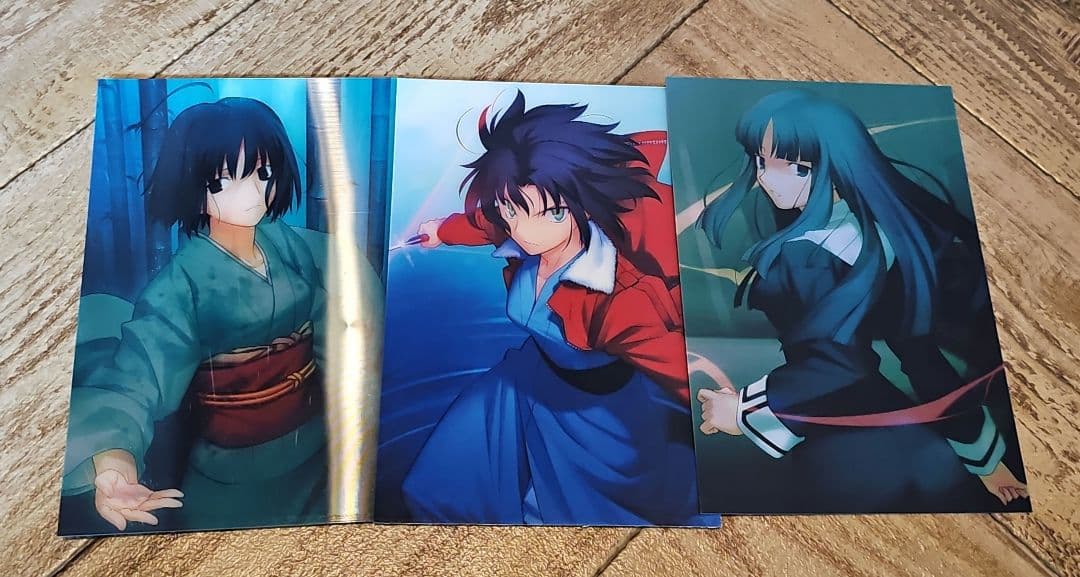 空の境界　パンフレット　しおり　チラシ　レンチキュラーカード