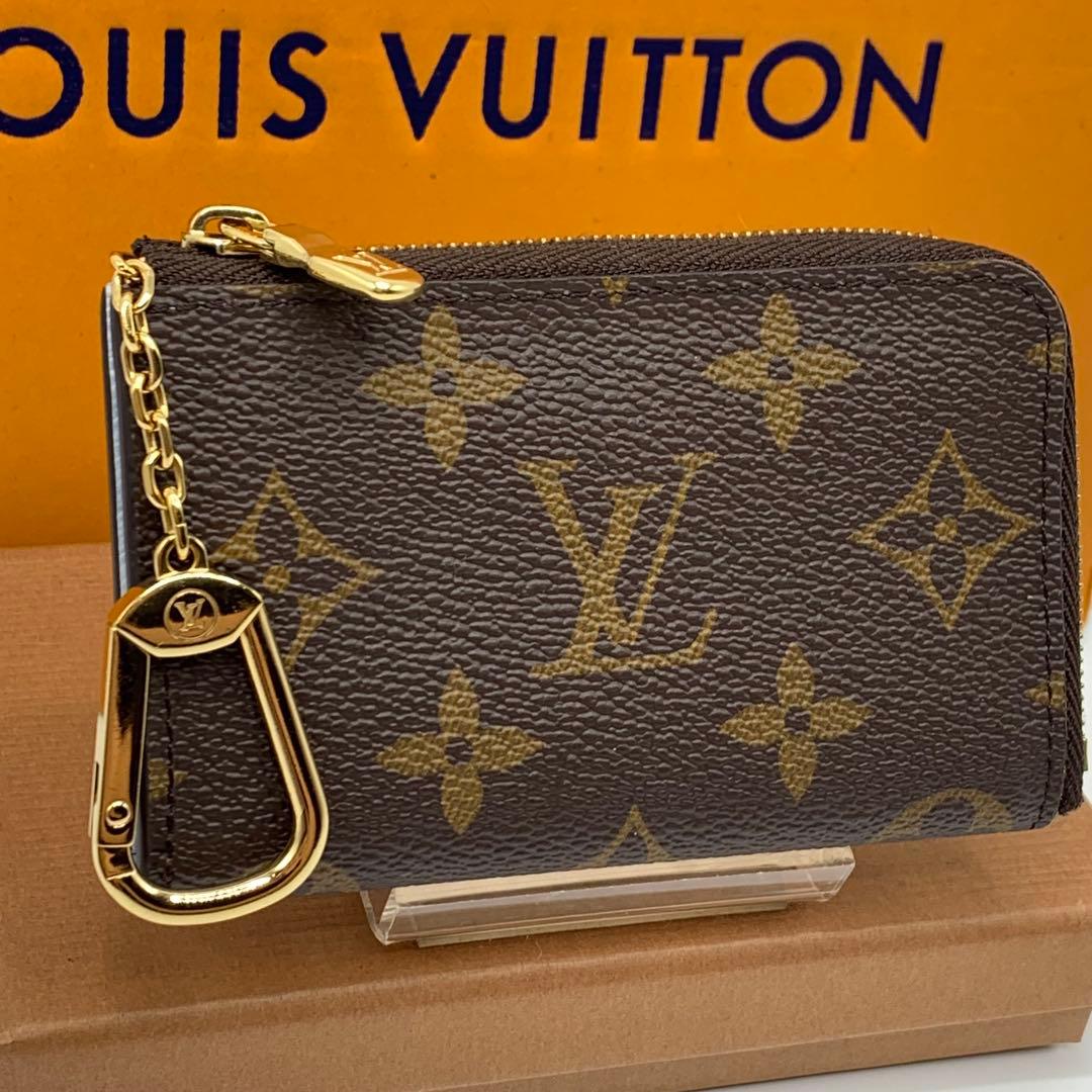 【超美品】ルイヴィトン　ケース　ポルトクレノア　オランプブルー　モノグラム