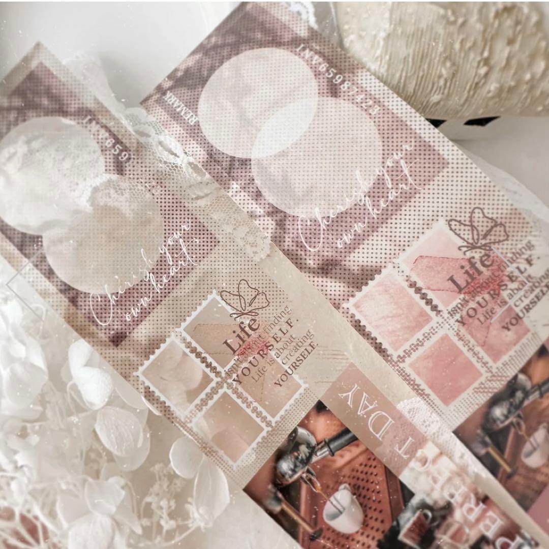 Journal pages 海外マスキングテープ マステ 【1869】