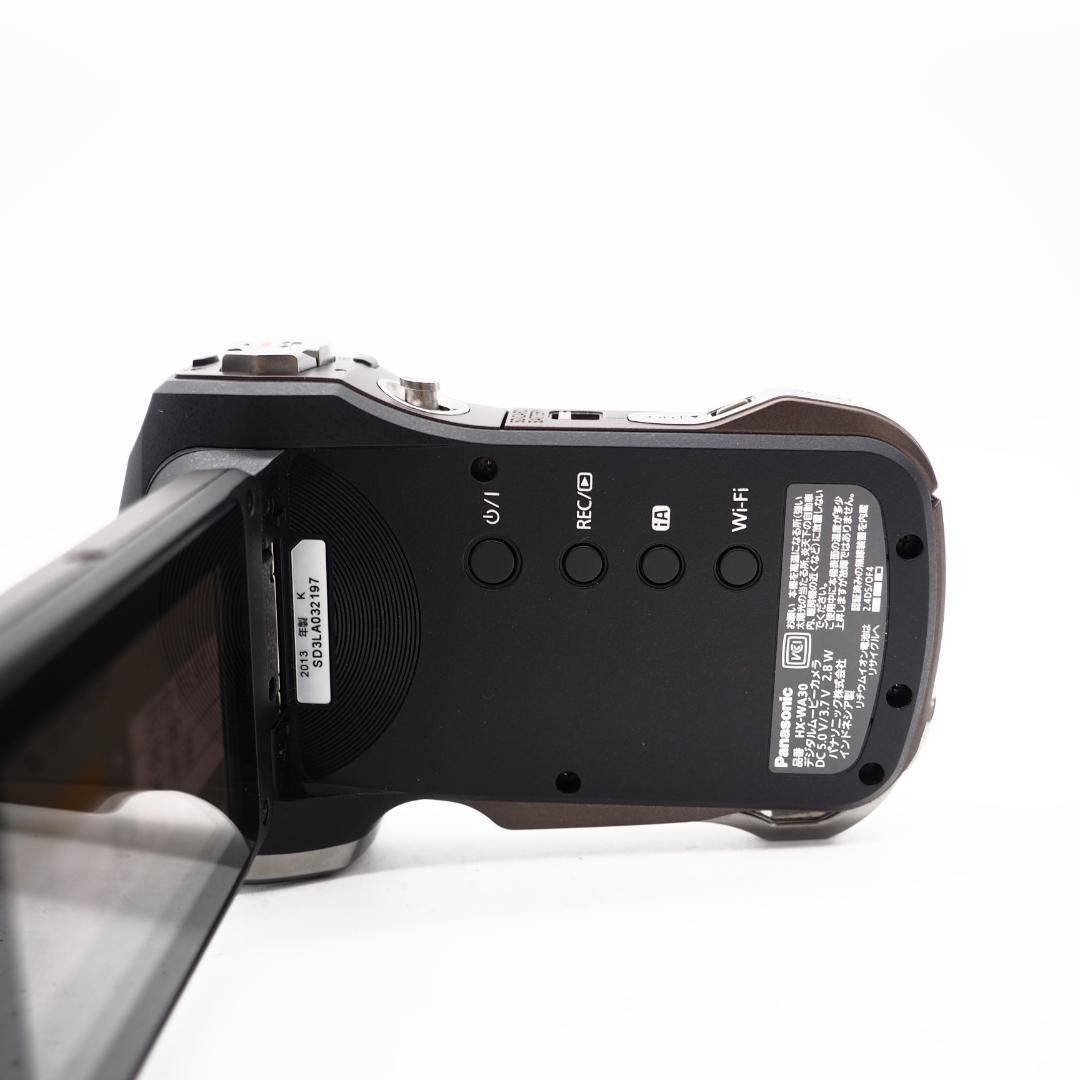 Panasonic デジタルムービーカメラ 防水&タフ設計 HX-WA30-B