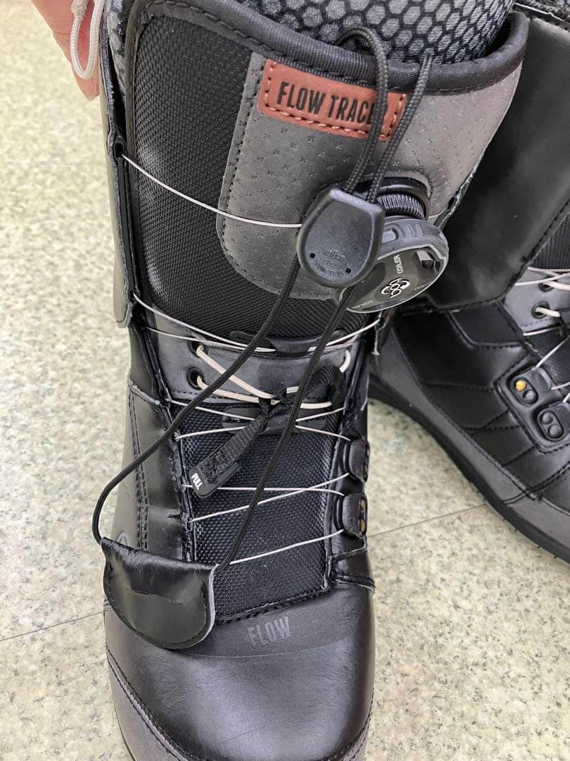めろ［FLOW TRACE スノーボードブーツ ブラック］