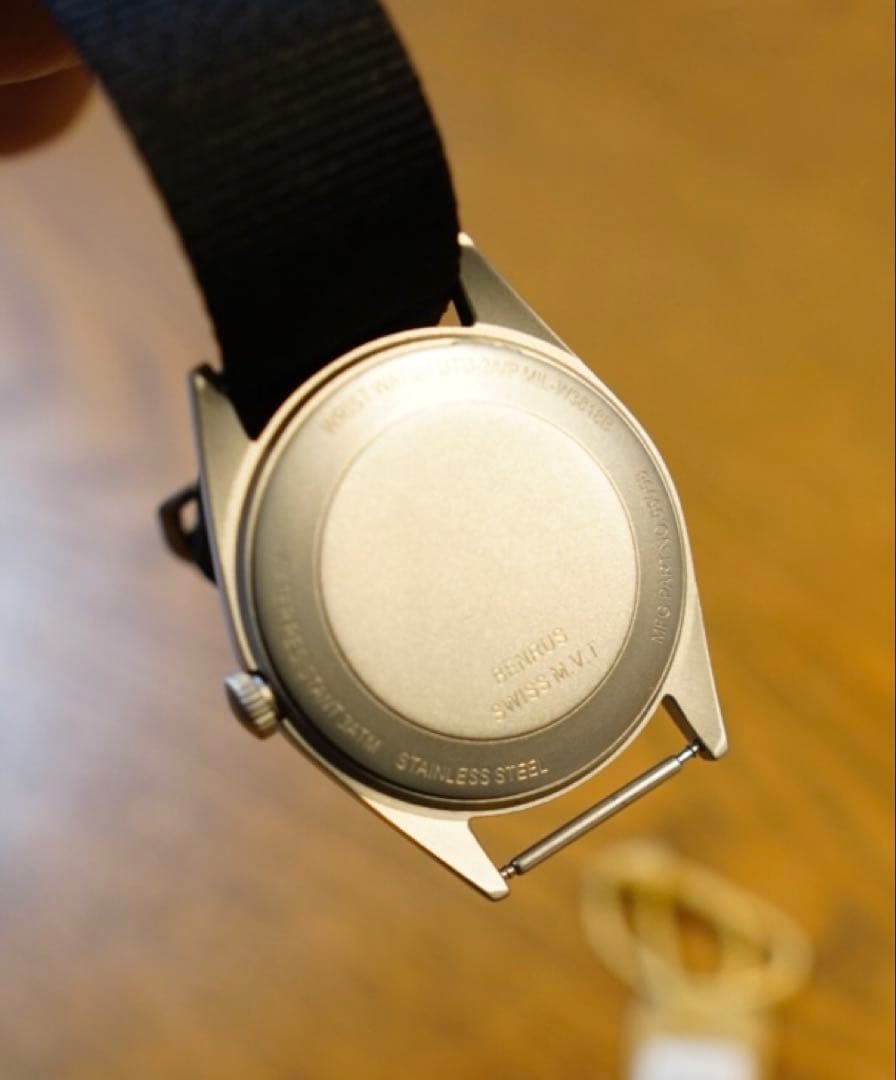 BENRUS ベンラス ミリタリーウォッチ DTU-2A/P-SVBK