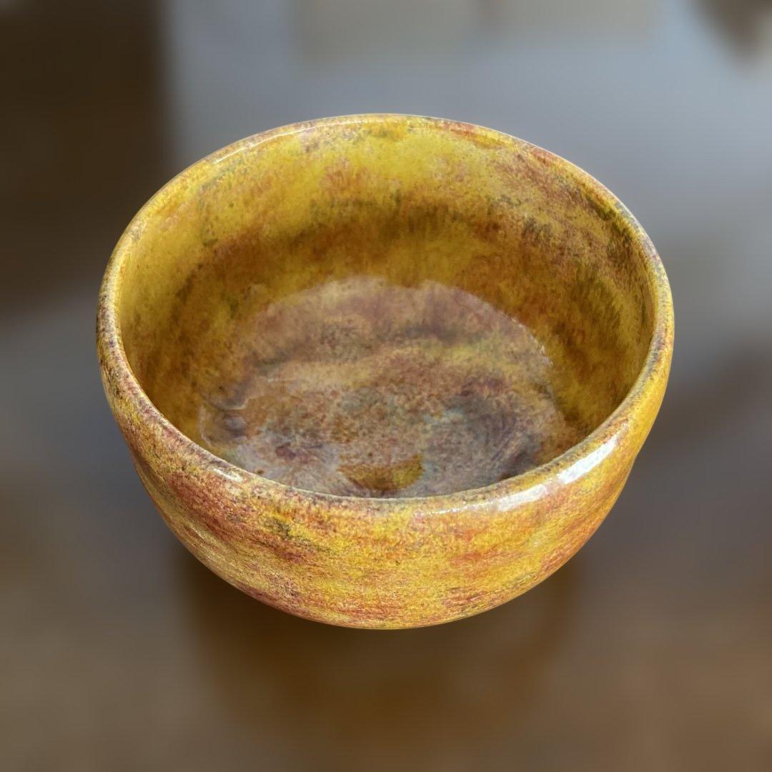 九谷焼 松本佐一 抹茶碗 - メルカリ