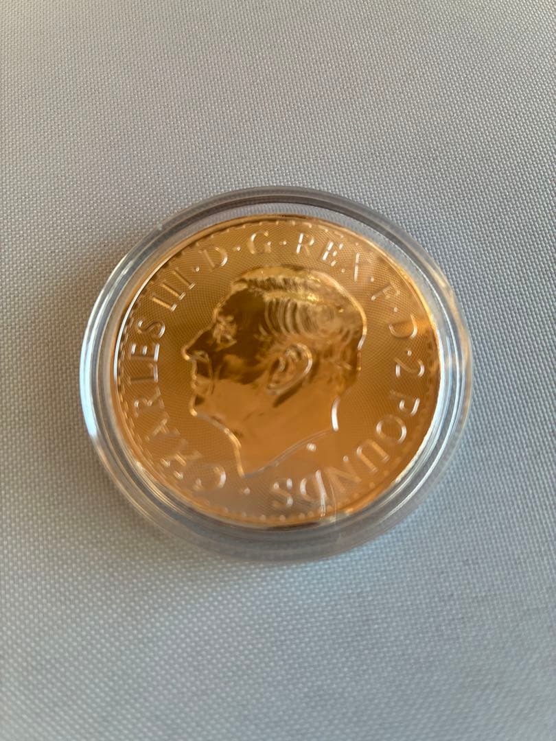 チャールズ3世 2024年 銀貨1オンス