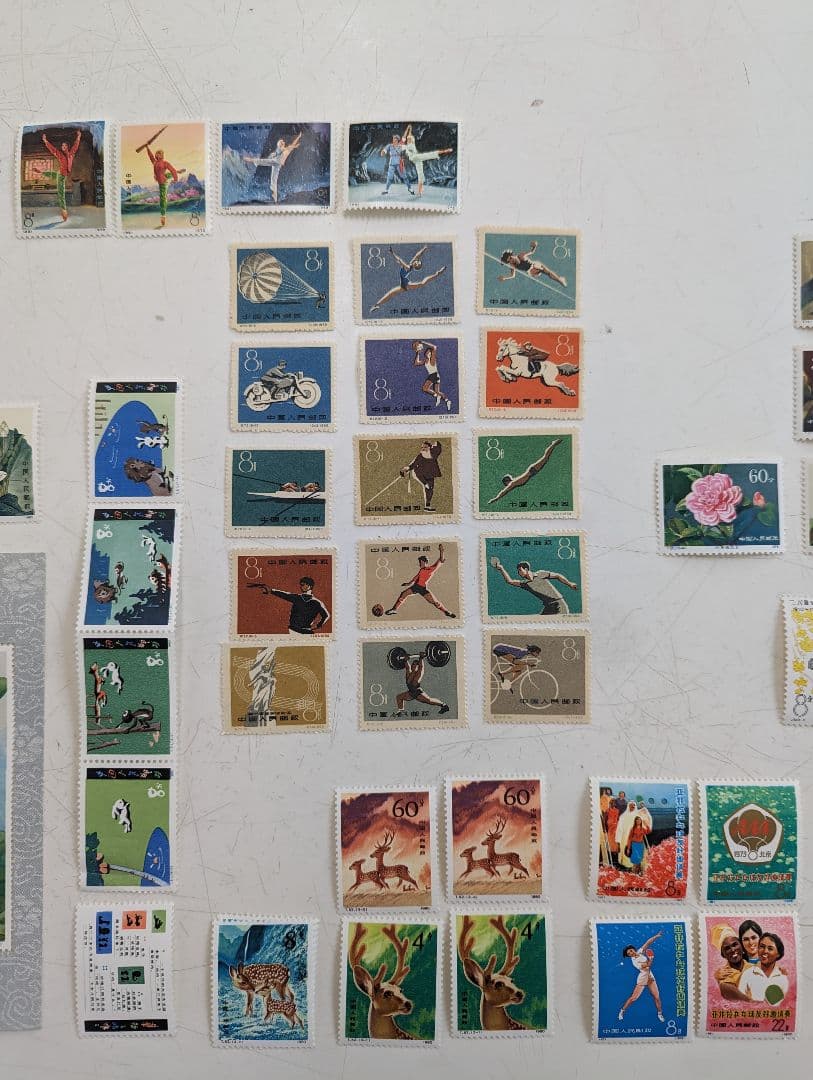 中国切手 T46 1-1 庚申 赤猿 未使用 1980年 年賀切手 本物鑑定済み 赤