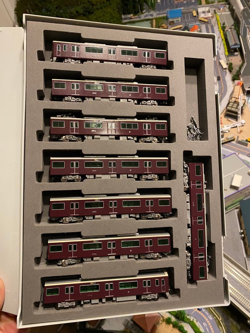 鉄コレ阪急1000系8両N化済み（M車有り）クリアコート施工
