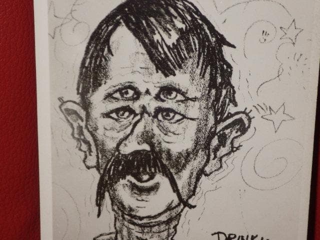 40’S★4つ目★ドランクマン★壁掛け★ポスター★アート★ビンテージ★酔っ払い