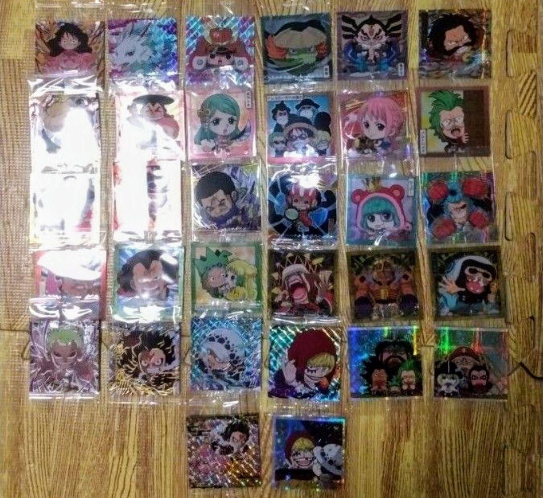 ワンピース　ウエハース　シール　 log　3 4 5　コンプリート　大海賊シール