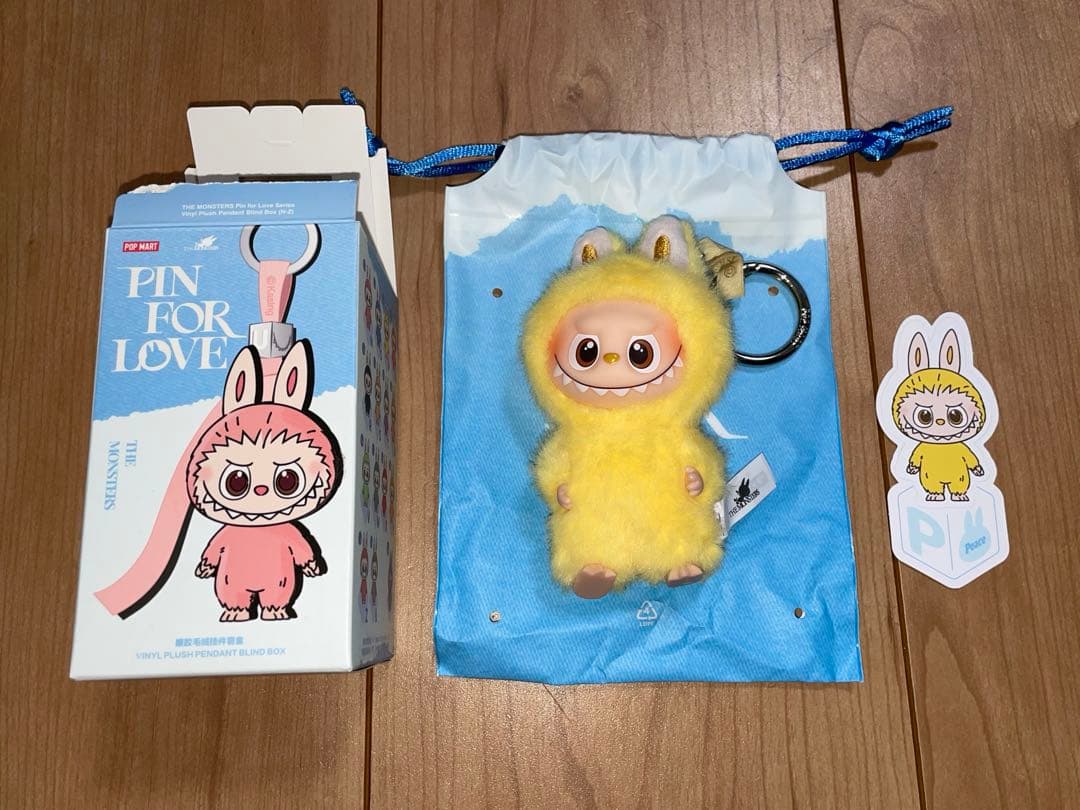 新品未開封】 POPMART ラブブ PIN FOR LOVE イニシャル P - メルカリ