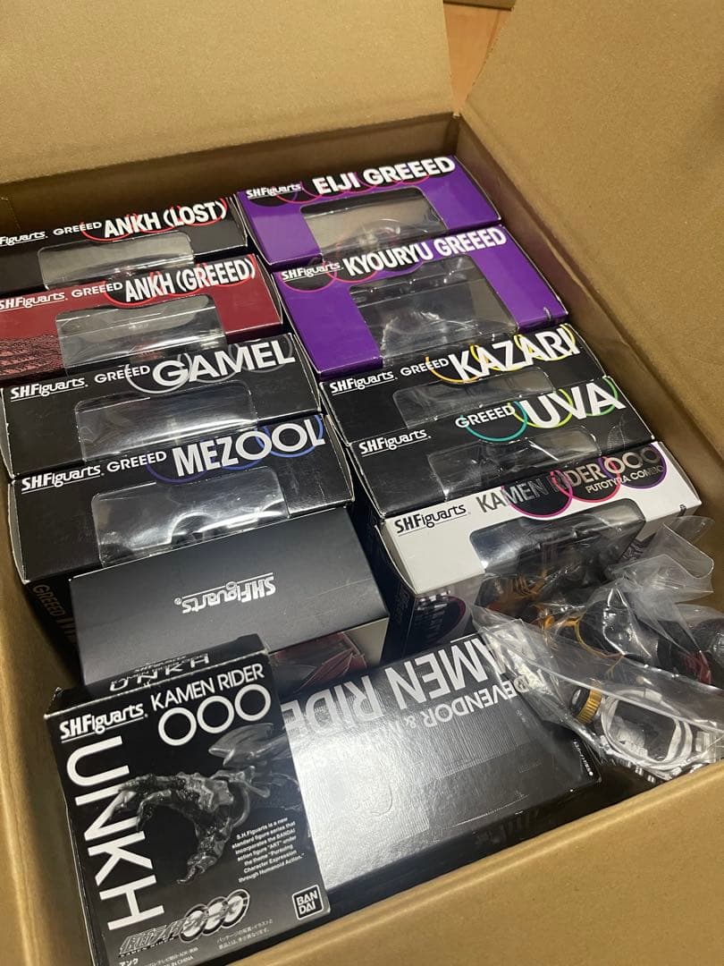 S.H.フィギュアーツ 仮面ライダーオーズ グリードセット 他