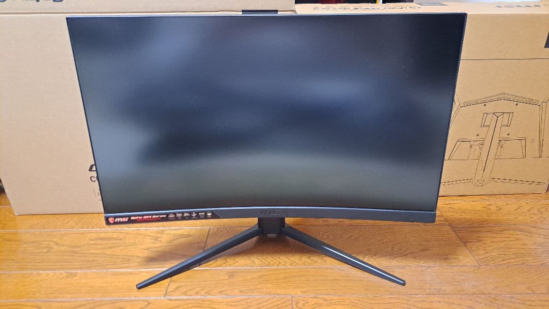 MSI Optix G24C4 VA湾曲パネル 144Hz 23.6インチ MSI ゲーミング