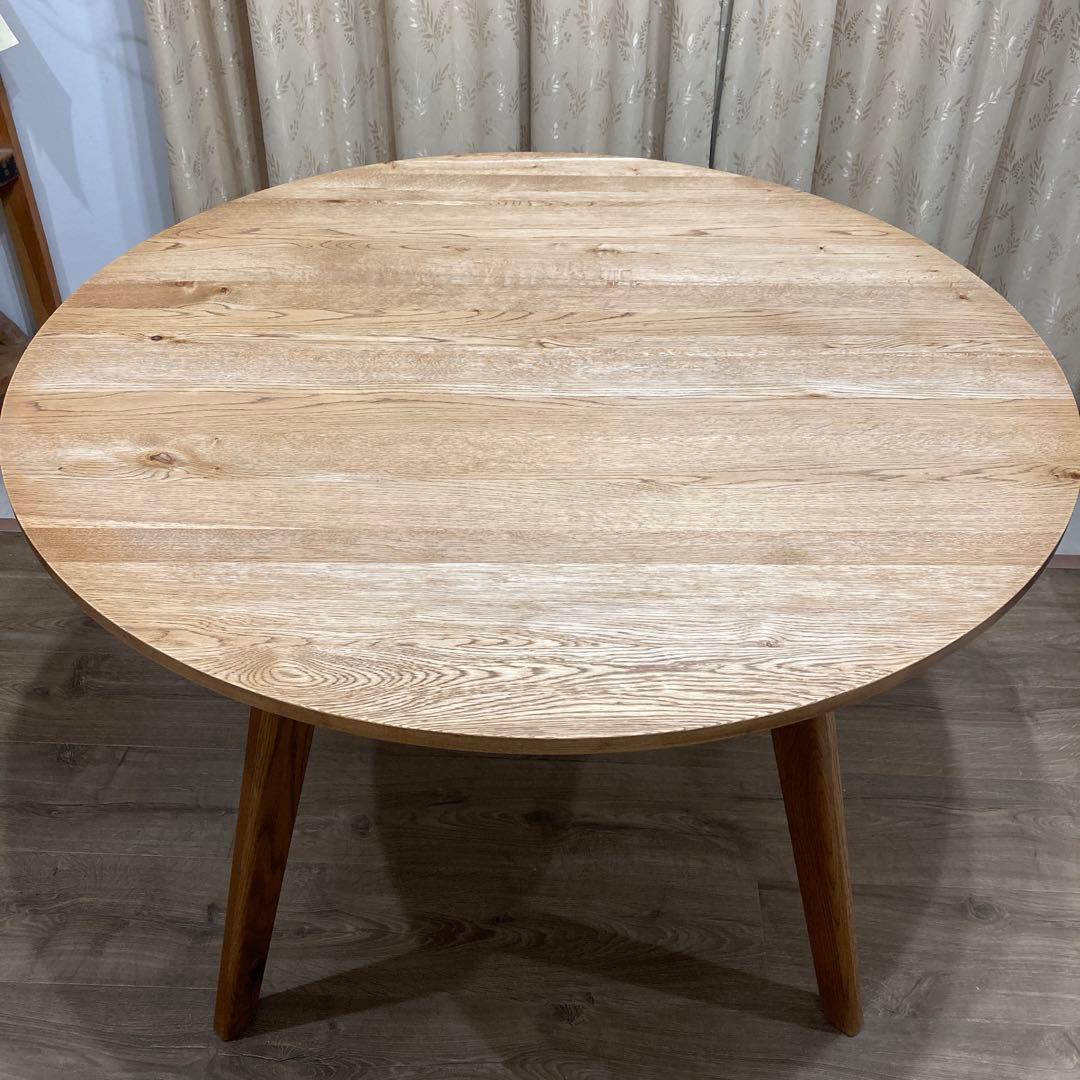 unico ADDAY（アディ） ラウンドダイニングテーブル