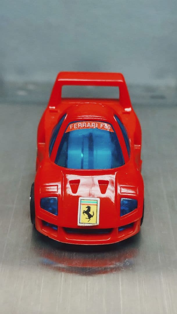 チョロQ No.023 フェラーリ レッド ブルーウィンドー
