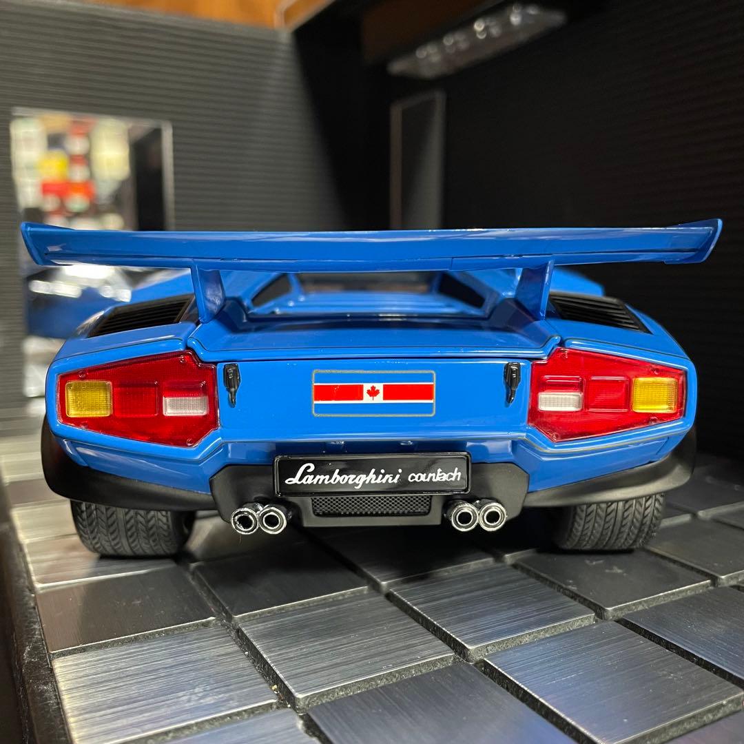 激レア!未展示品 京商 1/18 ランボルギーニカウンタックLP500S WW