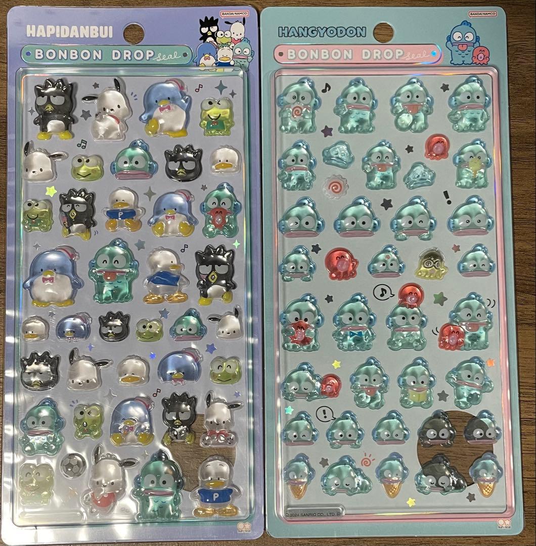 ボンボンドロップシール サンリオ・ディズニー 全9種類 ボンボン