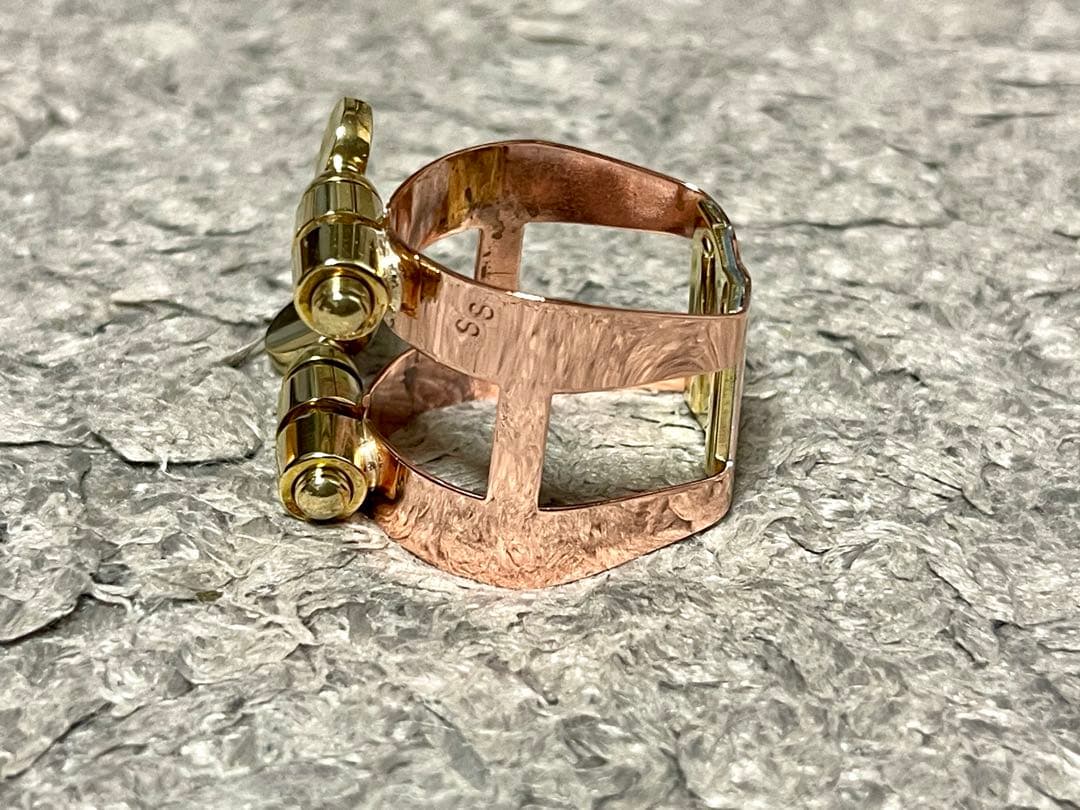 Woodstone ソプラノサックス用リガチャー CO 銅製