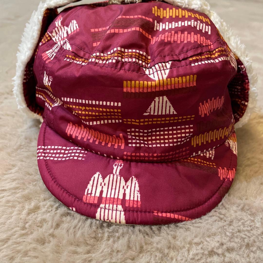 Patagonia パタゴニア ベビー帽子 フライトキャップ 耳当て ボア