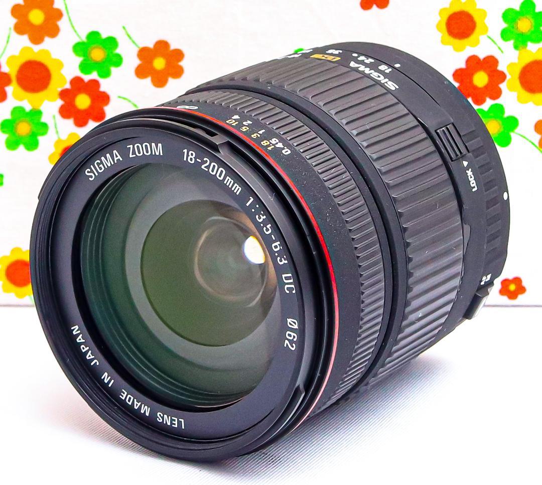 美品 シグマ SIGMA 18-200mm☆Canon用☆大人気ズームレンズ！ Amazon.com : Sigma 18-200mm F3.5-6.3 II DC OS HSM Lens for Canon