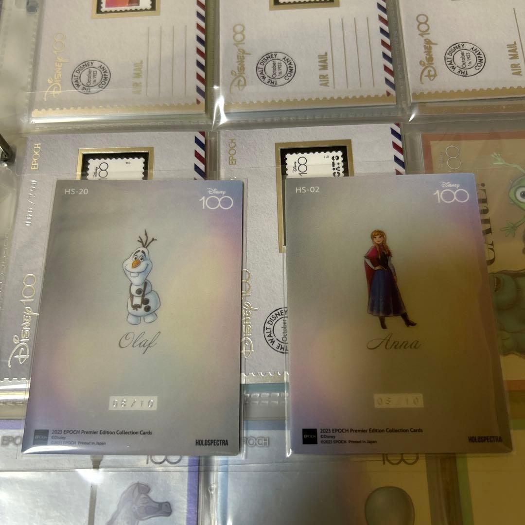 EPOCH 2023 ディズニー100周年記念　エポック　アナ　オラフ