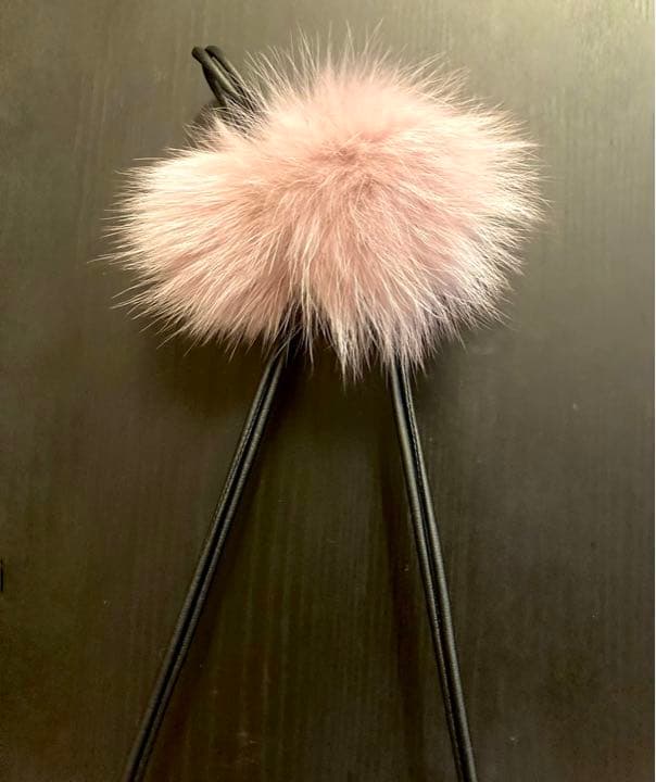 美品】パピリーヒルズ リュバンドール フォックス リアルファー お散歩