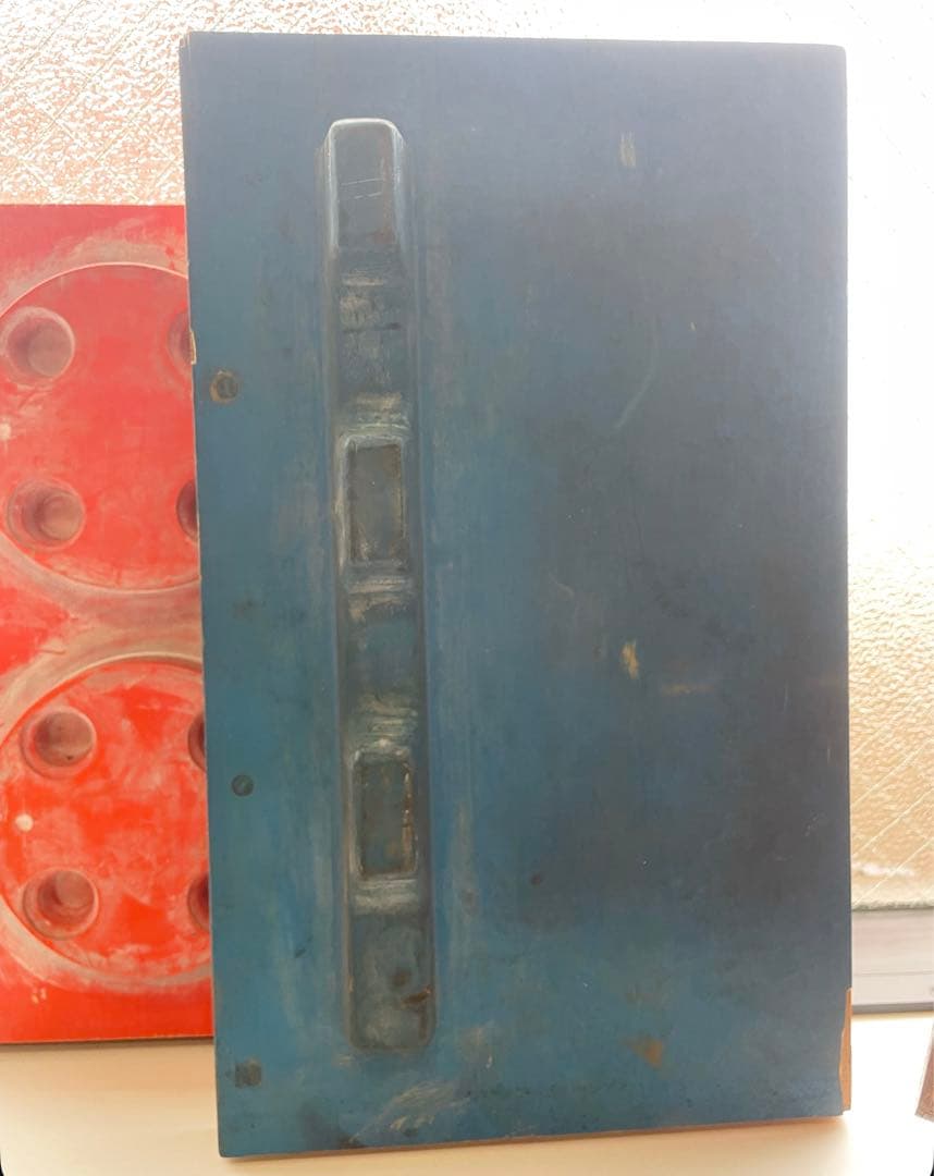 昭和レトロ 木製 型 工業型 木彫り 彫刻 オブジェ 11個 詳細不明。