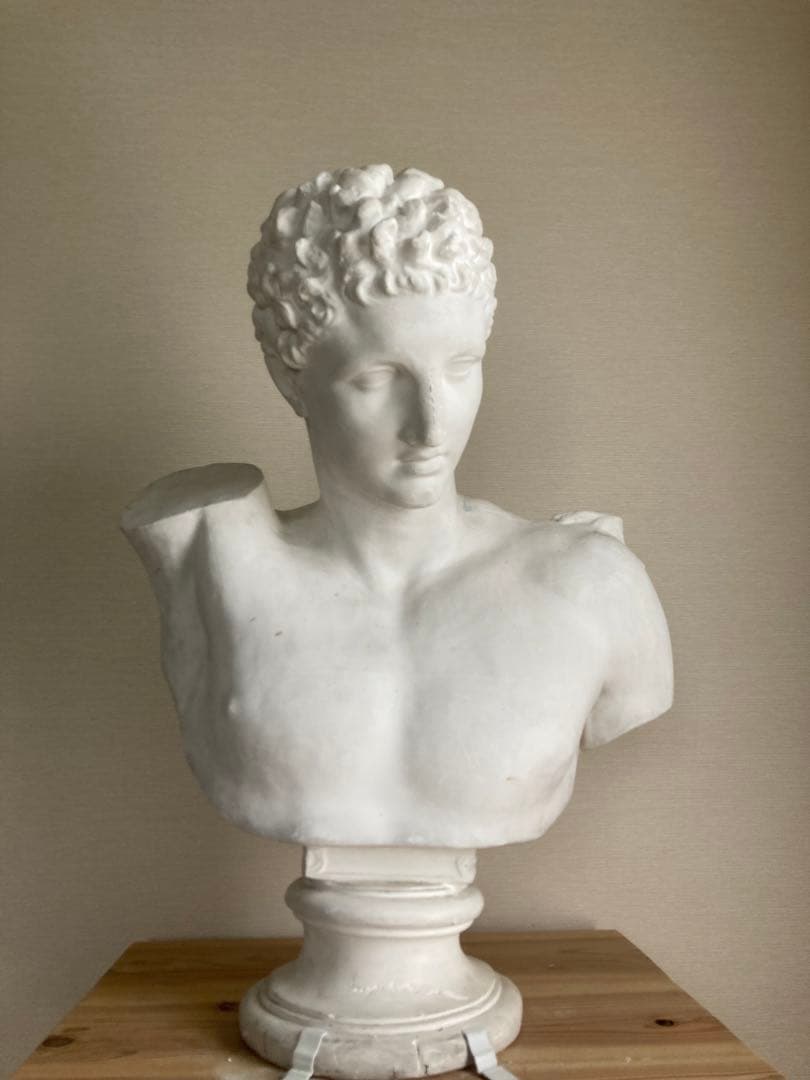 ヘルメス 石膏像 胸像